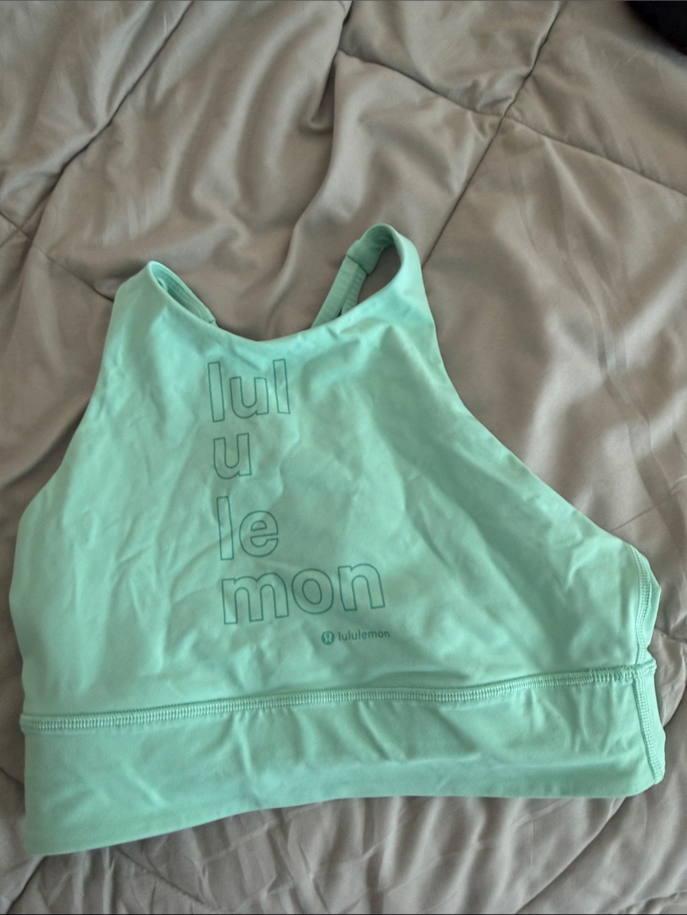 lululemon high neck long line energy bra